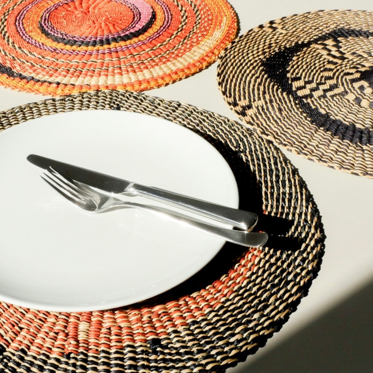 Large Bolga Woven Placemats