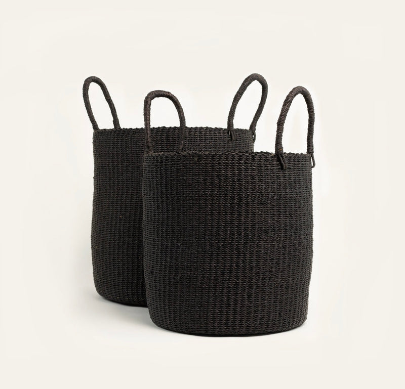 Black Bolga Laundry Basket