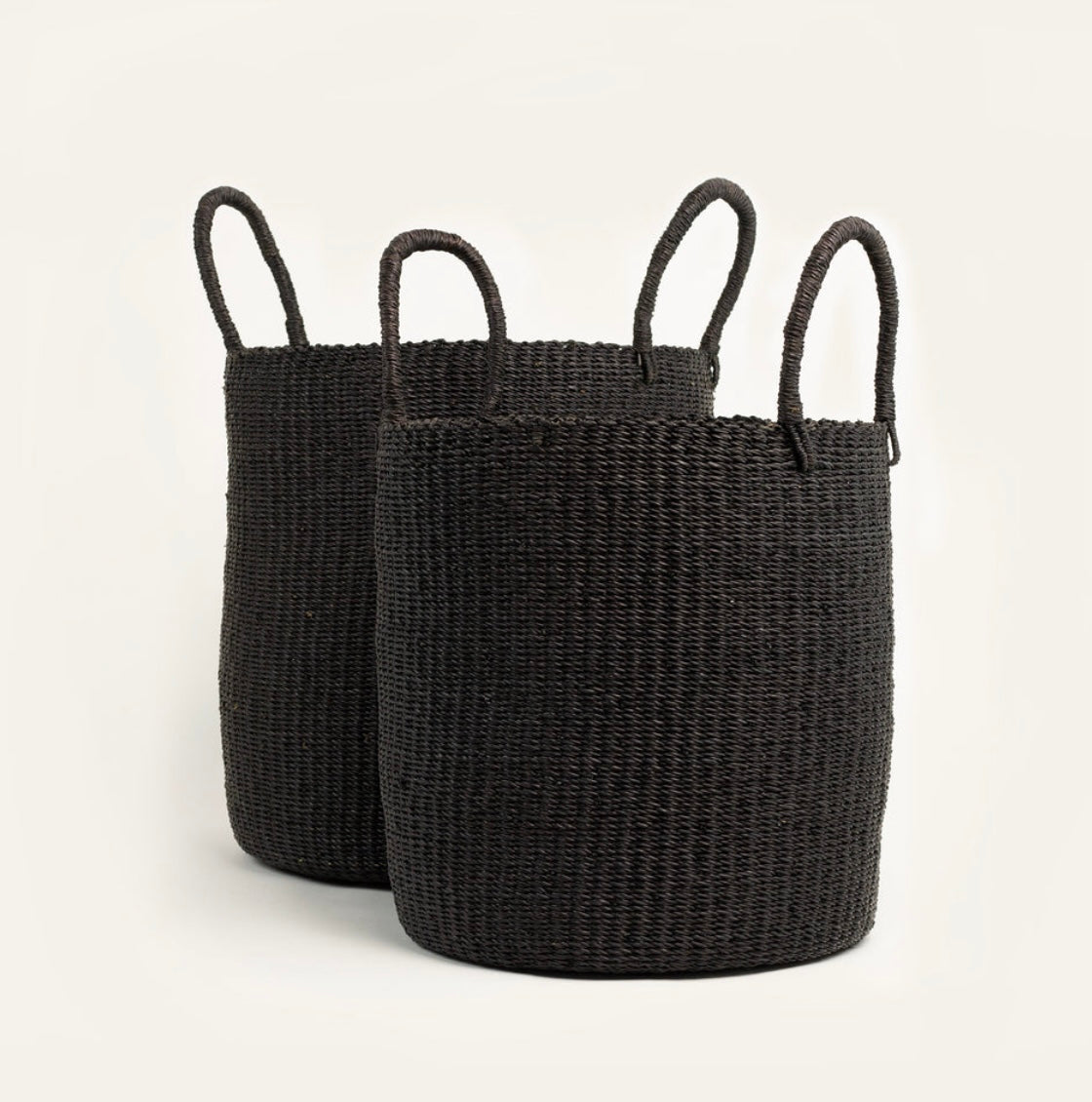 Black Bolga Laundry Basket