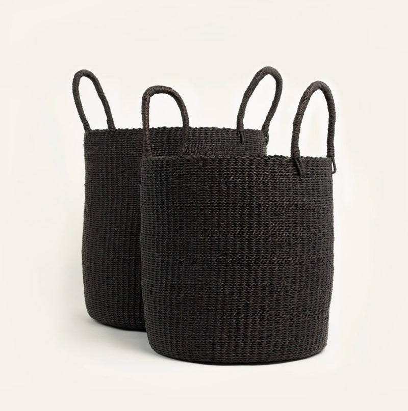 Black Bolga Laundry Basket