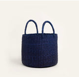 Blue Bolga Laundry Hamper Basket