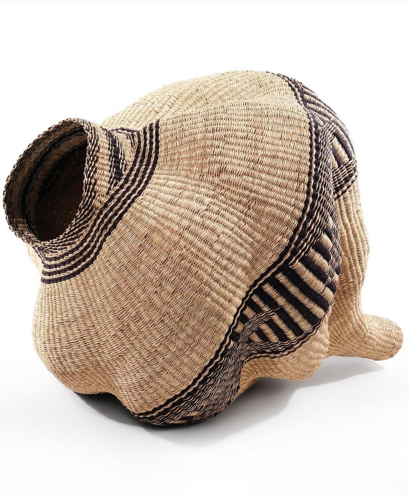 Sculptural Bolga Basket