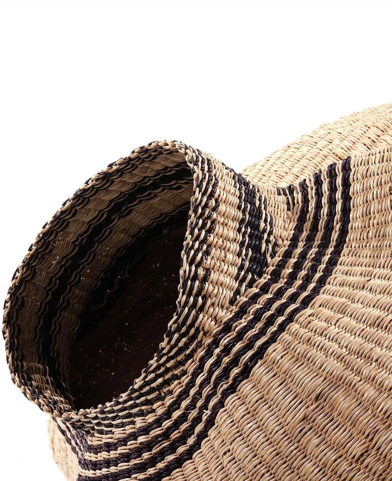 Sculptural Bolga Basket