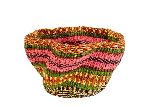 Bolga Wave Basket