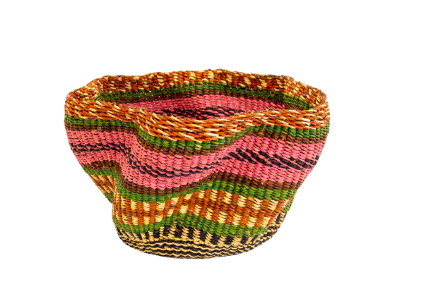 Bolga Wave Basket