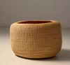 Handwoven Bolga Wide-Mouth Plant Pot Basket