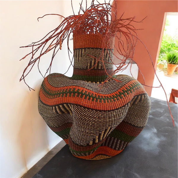 Earl Rasta Wave Bolga Basket