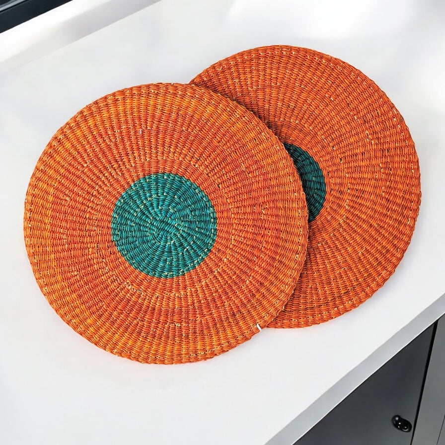 Large Bolga Woven Placemats