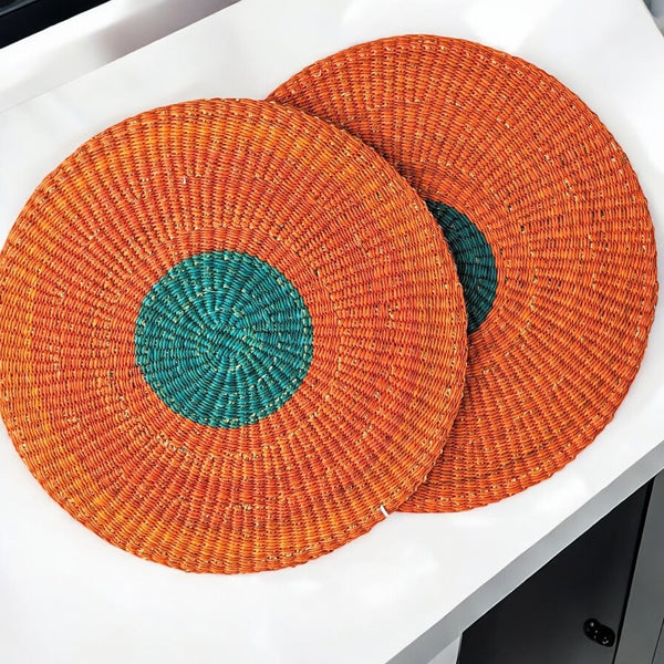 Large Bolga Woven Placemats