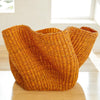 Orange Bolga Wave Basket