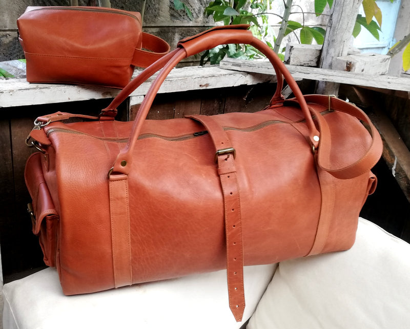 Noran duffel and wash bag