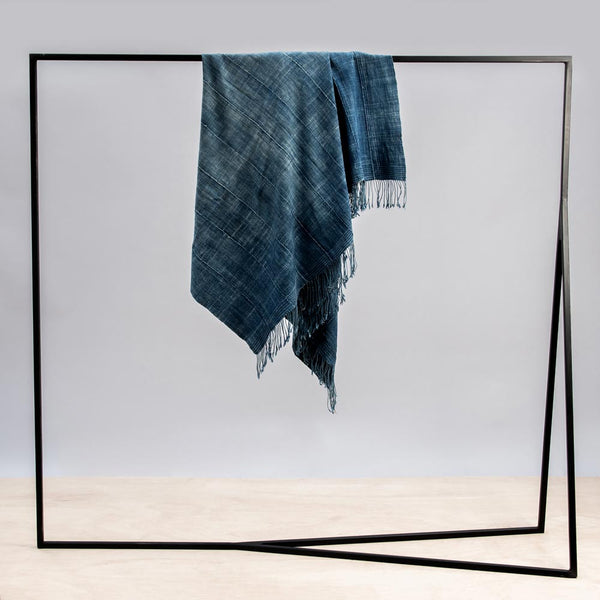 Indigo Vintage throw