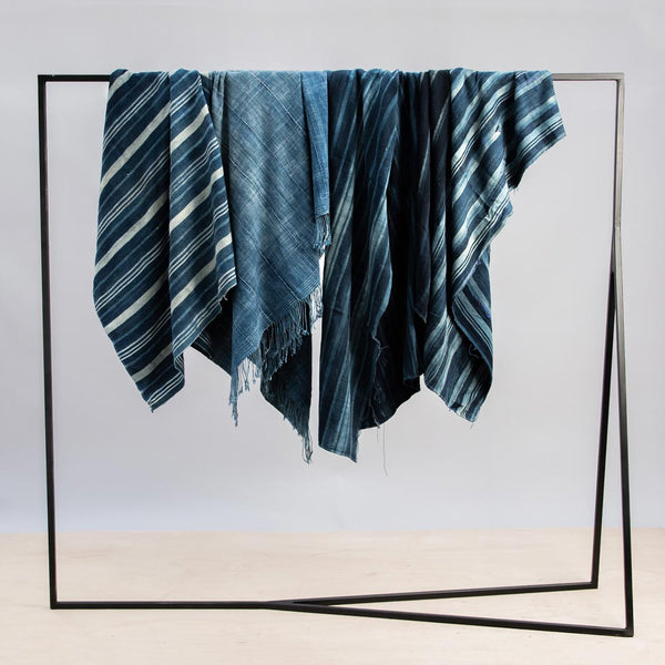 Indigo Vintage throw