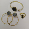 Sena bangle, earring and ring