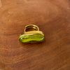 Verna adjustable brass ring
