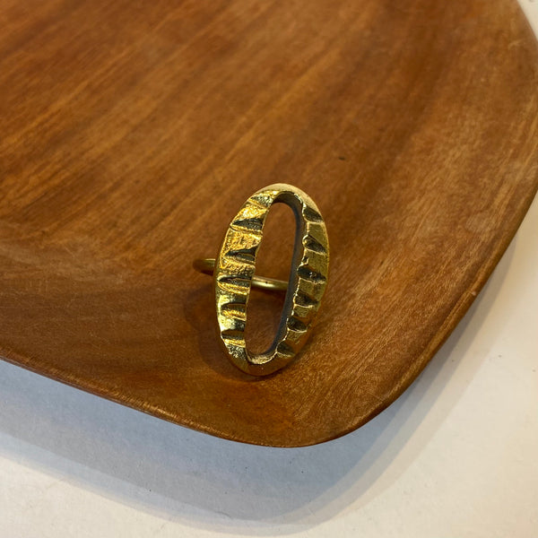 Cora Brass Ring