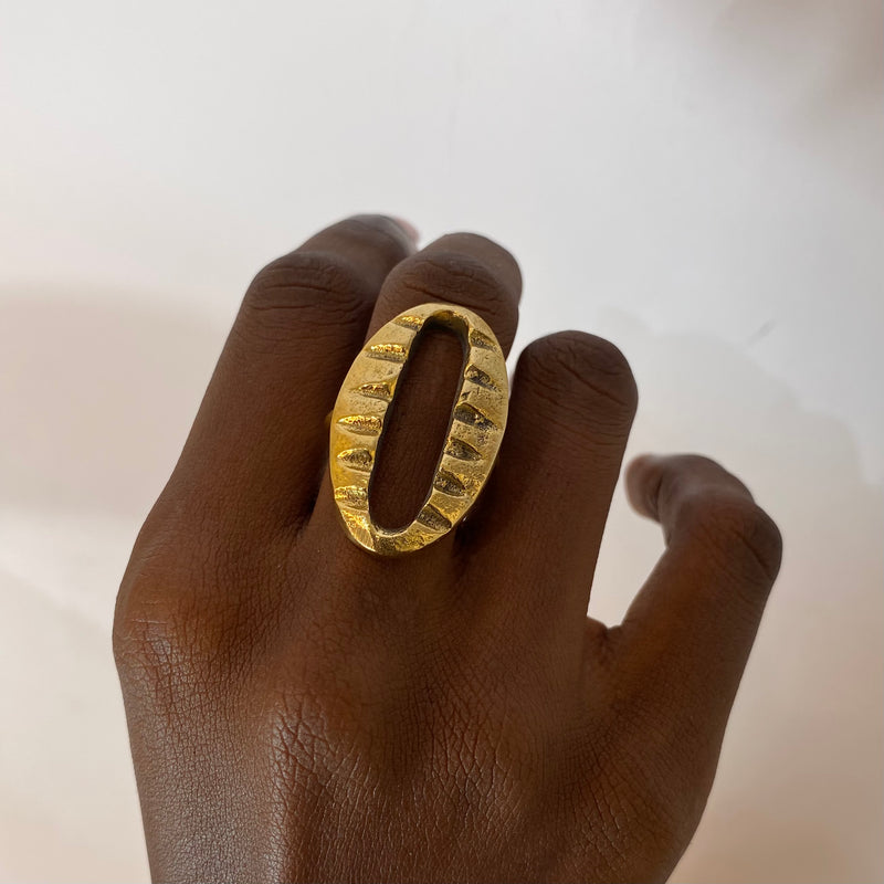 Cora Brass Ring
