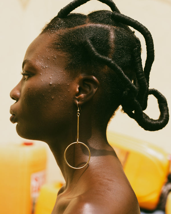 Nala Brass Earring
