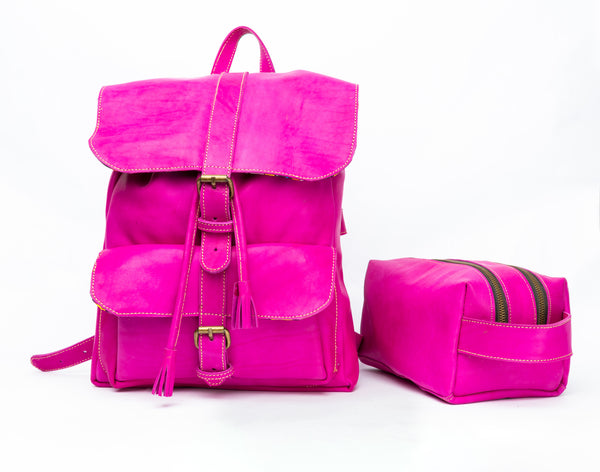 Nelly Backpack and wash bag
