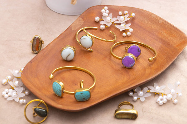 Fiya bangle with matching Ring