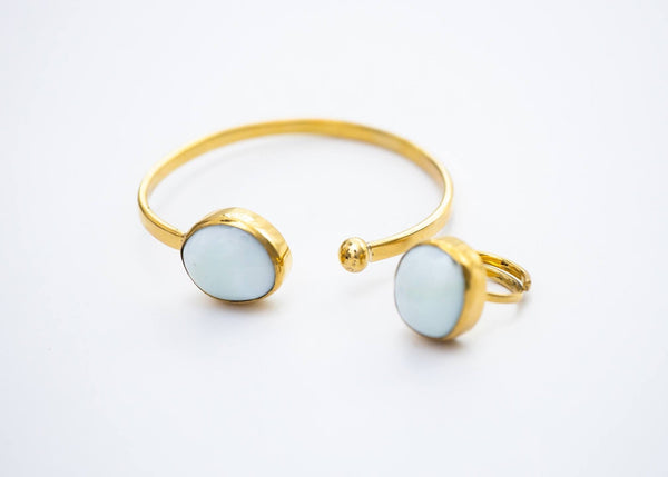 Amani Bangle With matching ring