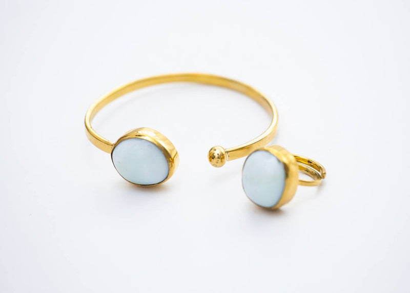 Amani Bangle With matching ring