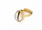 Funa Cowrie Bangle with adjustable ring