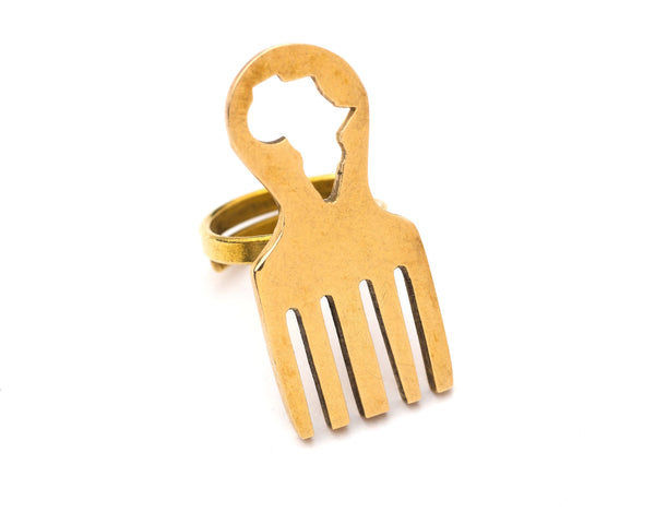 Afro Comb Ring