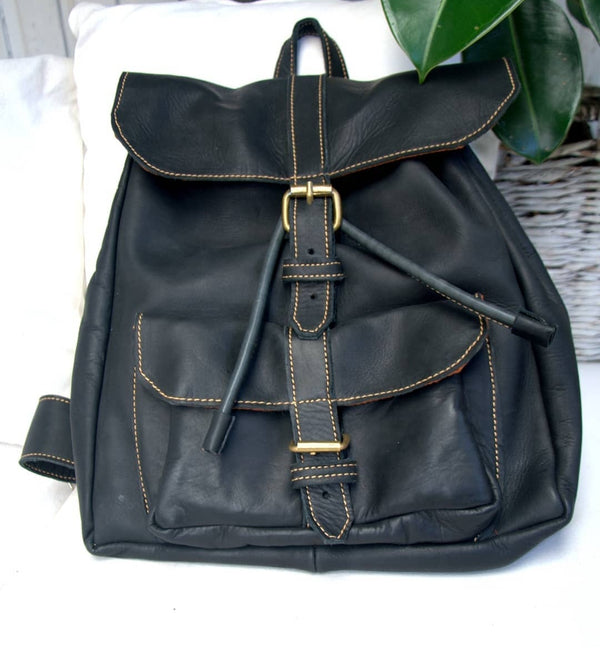 Binny Black backpack
