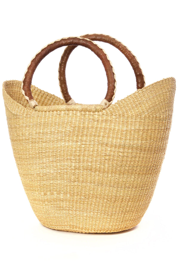 Huba hand woven Bolga basket