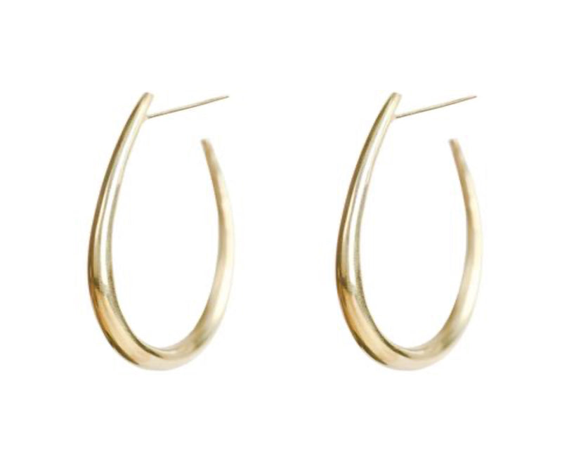 nova brass earring