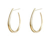 nova brass earring